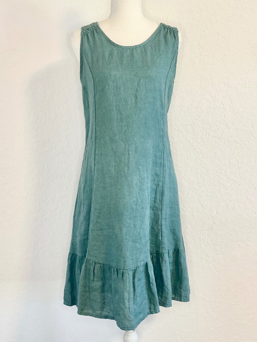 Terzo Millennio Made in Italy 100% Linen Dress, Size M